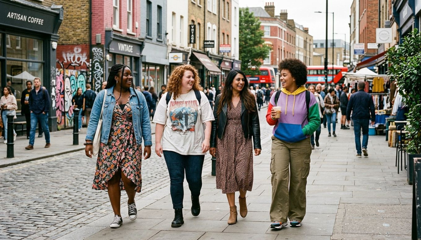 Soin esthétique - Conseil mode grande taille : quand les quartiers de Londres dictent les nouvelles tendances inclusives