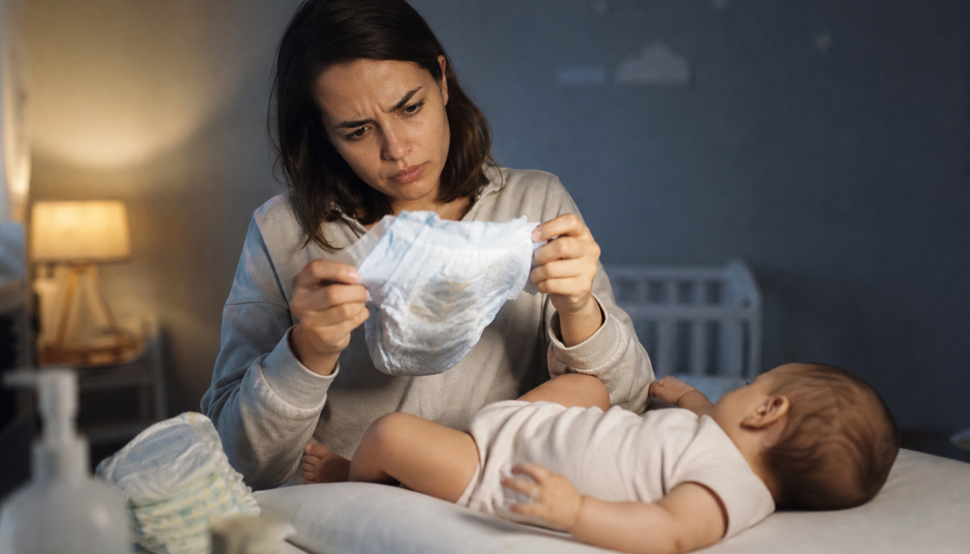Autre - Couche complète le matin : quelle solution pour que la couche ne coule pas la nuit ?